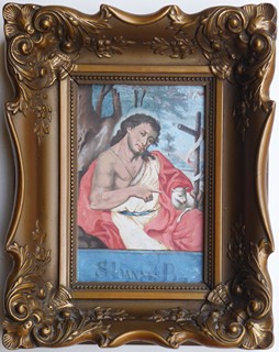 kvaš na pergamenu nebo papíru