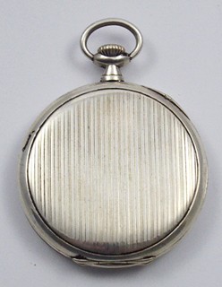 STŘÍBRNÉ KAPESNÍ HODINKY - UNION HORLOGÈRE, LEO LEWITA