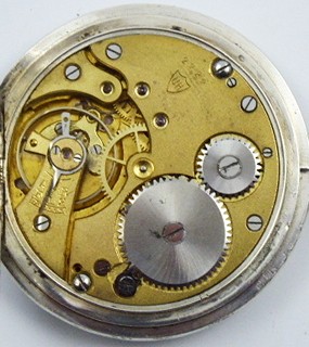 STŘÍBRNÉ KAPESNÍ HODINKY - UNION HORLOGÈRE, LEO LEWITA