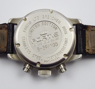 LETECKÉ HODINKY FORTIS FLIEGER CHRONOGRAPH - LIMITOVANÁ EDICE ČSA