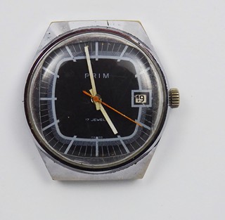 NÁRAMKOVÉ HODINKY - PRIMM MODEL 68 367 1, 17 JEWELS