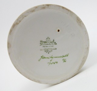 CARL (KARL) HIMMELSTOSS (1878-1967) - HRÁČ NA LESNÍ ROH - ROSENTHAL, KUNSTABTEILUNG