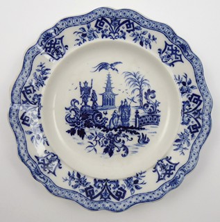 TALÍŘ S MOTIVEM CHINOISERIE - SLAVKOV