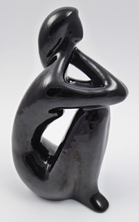 JITKA FOREJTOVÁ (1923-1996) - ZAMYŠLENÁ - KERAMO