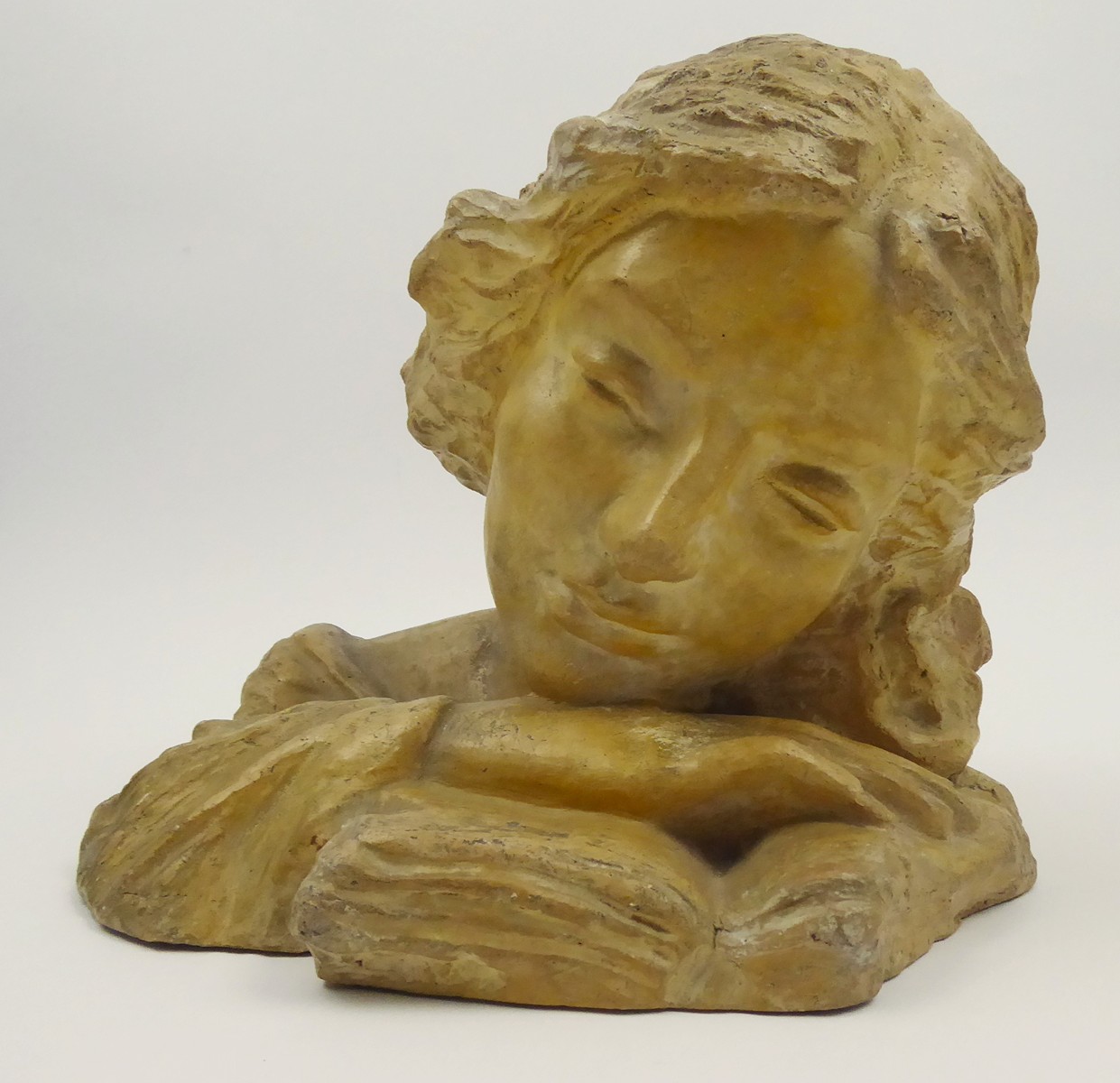 LUISA ČERNOVICKÁ (1903 - 2008) - SNÍCÍ DÍVKA (ČTENÁŘKA)