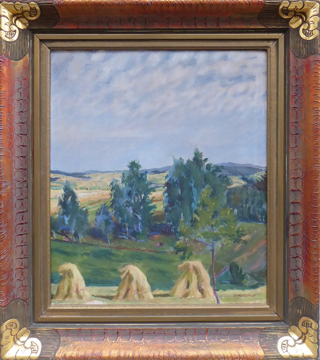 FRANTIŠEK NACHTIGAL (1894 - 1956) - PARTIE Z OKOLÍ TELČE
