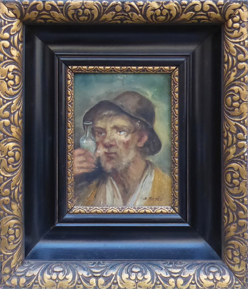 EMIL SPÁČIL (NAR. 1891) - MUŽ V KLOBOUKU S KOŘALKOU