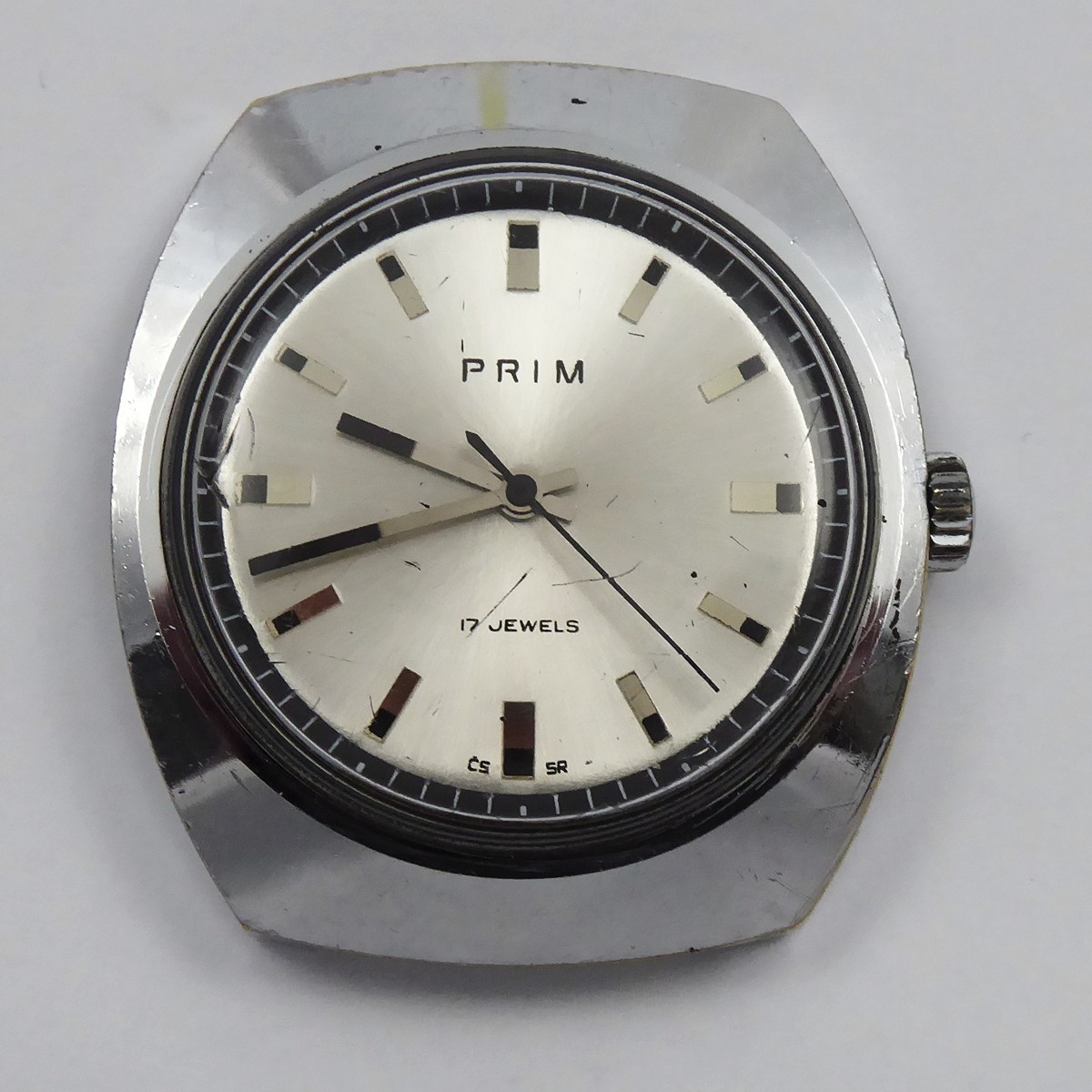 NÁRAMKOVÉ HODINKY PRIM - TYPOVÉ OZNAČENÍ 66211 1, KALIBR 66, 17 JEWELS