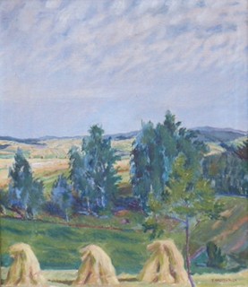 FRANTIŠEK NACHTIGAL (1894 - 1956) - PARTIE Z OKOLÍ TELČE
