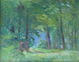 ROMAN HAVELKA (1877 - 1950) - LETNÍ NÁLADA V PODYJÍ