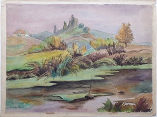PAVLA FOŘTOVÁ ŠÁMALOVÁ (1886 - 1974) - HRAD MICHALOVICE