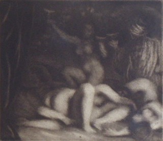 MAX ŠVABINSKÝ (1873 - 1962) - BAKCHNÁLE