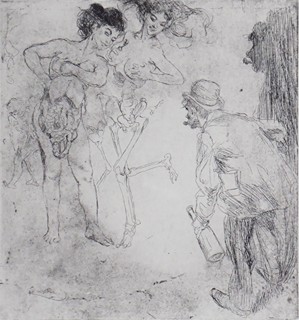 FRANTIŠEK KUPKA (1871 - 1957) - VIDĚNÍ ALKOHOLIKOVO
