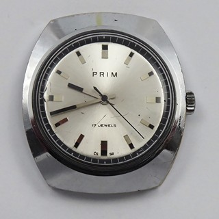 NÁRAMKOVÉ HODINKY PRIM - TYPOVÉ OZNAČENÍ 66211 1, KALIBR 66, 17 JEWELS