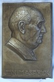 Plaketa, Jan Masaryk