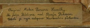 HAVELKA Roman (1877 - 1950)