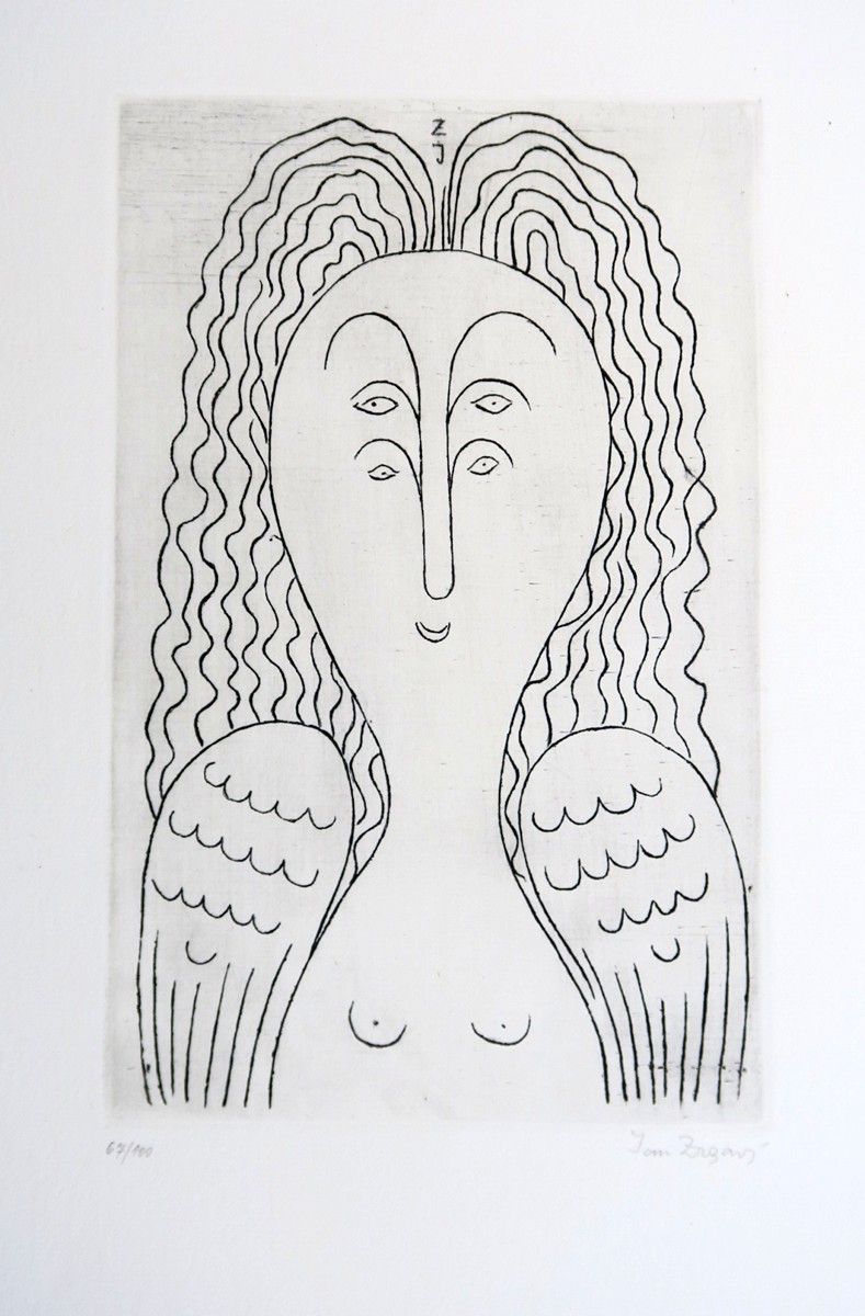 Jan Zrzavý (1890 - 1977) - Anděl