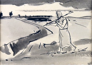 Vojtěch Sedláček (1892 - 1973) - Na poli