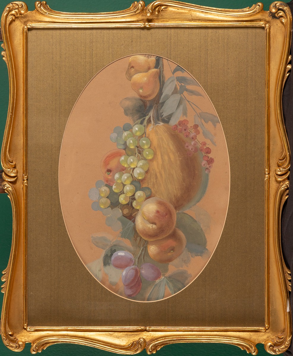 Ludvík František Duchoslav (1834 - 1909) - Zátiší s ovocem