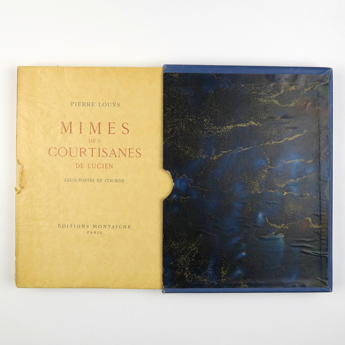 Pierre Louÿs (1870 - 1925) Otakar Kubín (1883 - 1969) - Mimes des courtisanes de Lucien