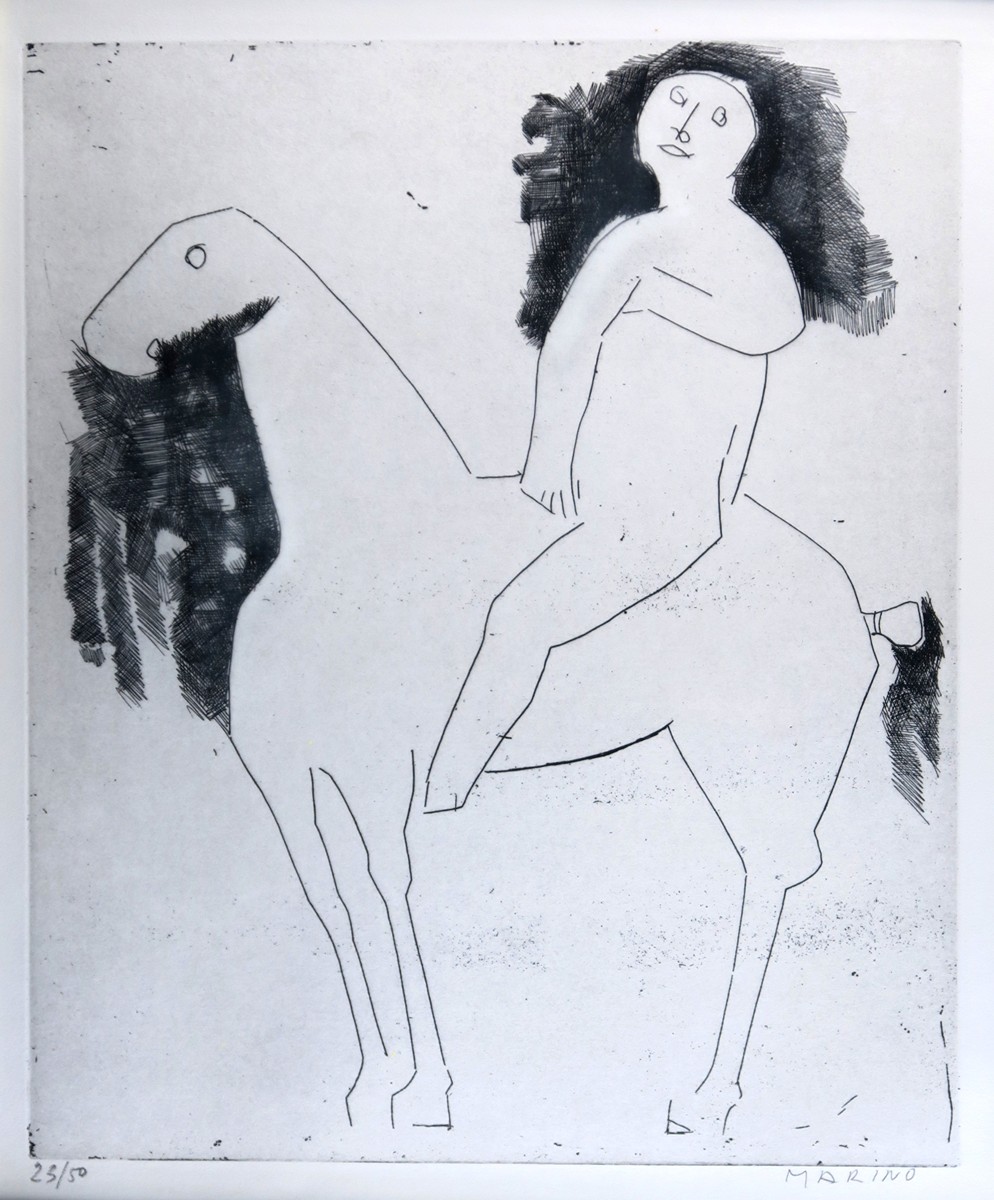 Marino Marini (1901 - 1980) - Jezdec na koni