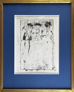 Vladimír Boudník (1924 - 1968) - Portrét muže
