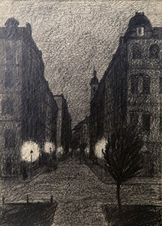 Jiří Balcar (1929 - 1968) - Ulice s lampami