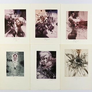 Jiří Brázda (1952) - 30 ks. Ex libris