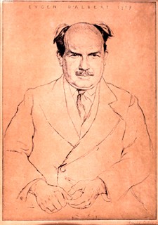 Emil Orlik (1870 - 1932) - Eugen D´Albert