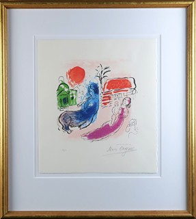 Marc Chagall (1887 - 1985) - Mateřství s kentaurem