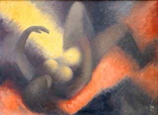 Věra Jičínská (1898 - 1961) - Danae