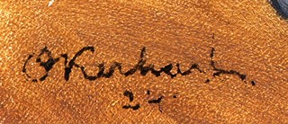 Oldřich Kerhart (1895 - 1947) - Rybáři s úlovkem
