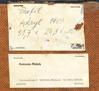 Antonín Málek (1937 - 2021) - Hlava