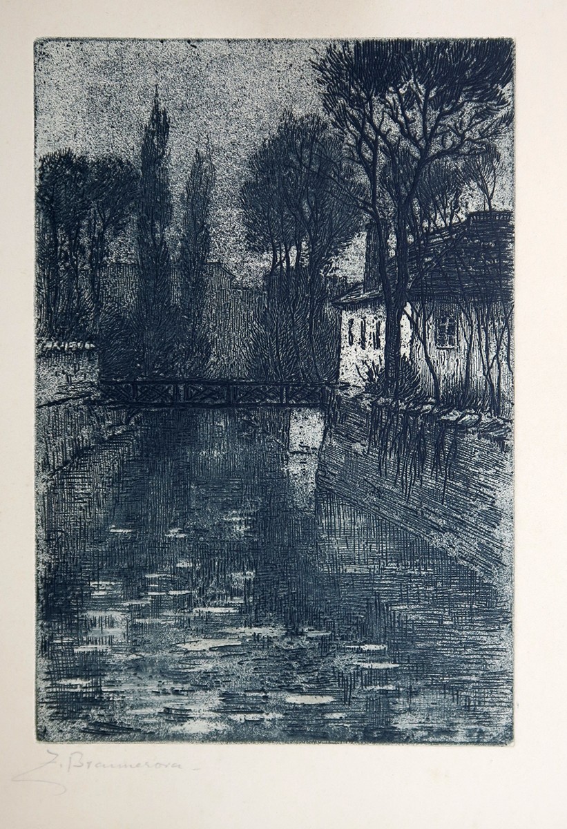 Zdenka Braunerová (1858 - 1934) - Čertovka