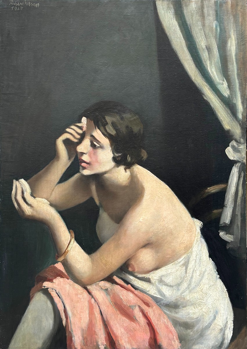 Richard Wiesner (1900 - 1972) - Dívčí toaleta