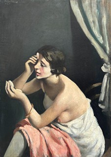 Richard Wiesner (1900 - 1972) - Dívčí toaleta