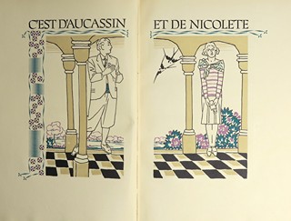 Vojtěch Preissig (1873 - 1944) - Aucassin a Nicolete