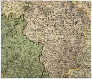 Johann Christoph Müller (1673 - 1721) - Největší mapa Čech