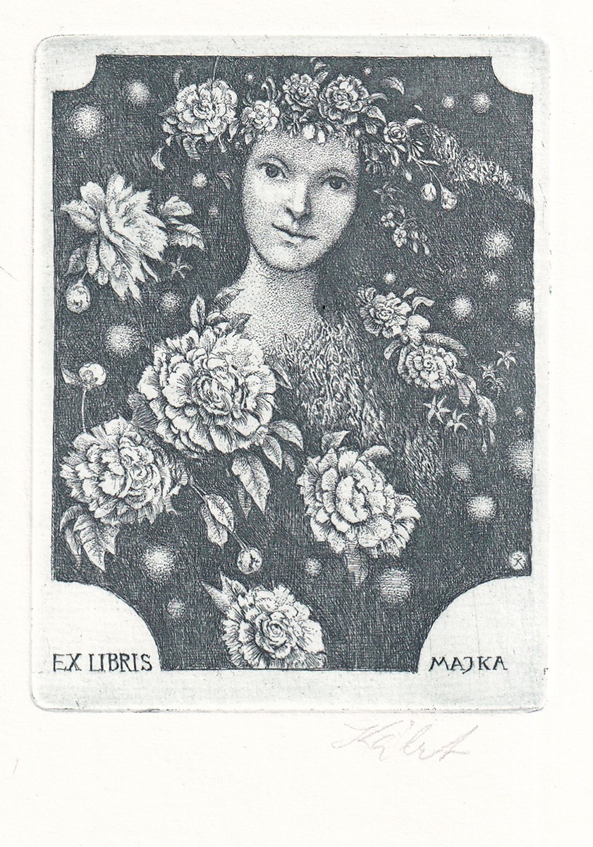 Josef Kábrt (1920 - 1989) - Květinová žena
