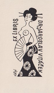Richard Lander (1904 - 1982) -  Exlibris Dr. Jaroslav Vitáček