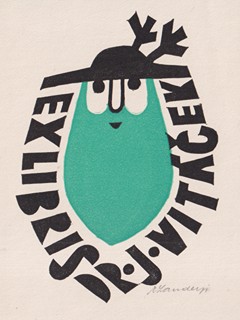 Richard Lander (1904 - 1982) - Exlibris Dr. J. Vitáček