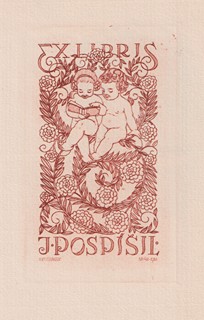 Stanislav Kulhánek (1885 - 1970) - Exlibris J. Pospíšil
