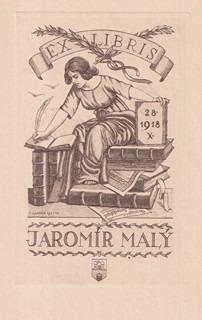 Stanislav Kulhánek (1885 - 1970) - Exlibris Jaromír Malý
