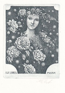 Josef Kábrt (1920 - 1989) - Květinová žena