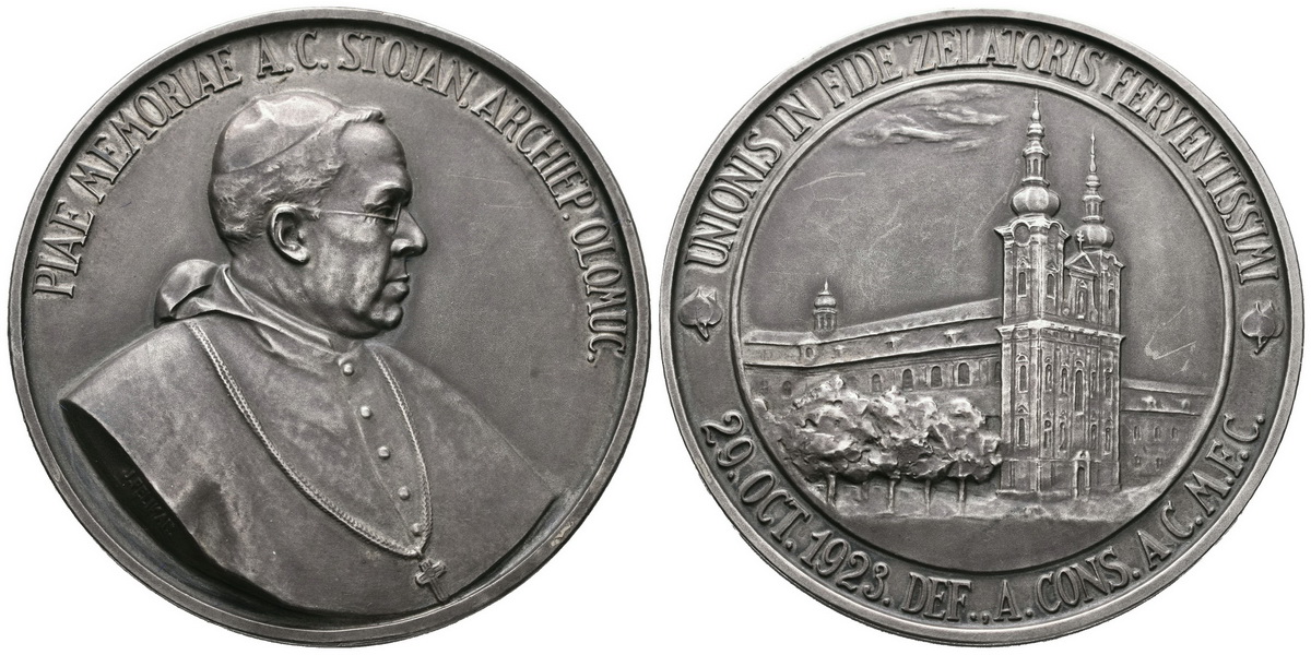 Olomouc - arcibiskupství, Antonín Cyril Stojan, 1921 - 1923