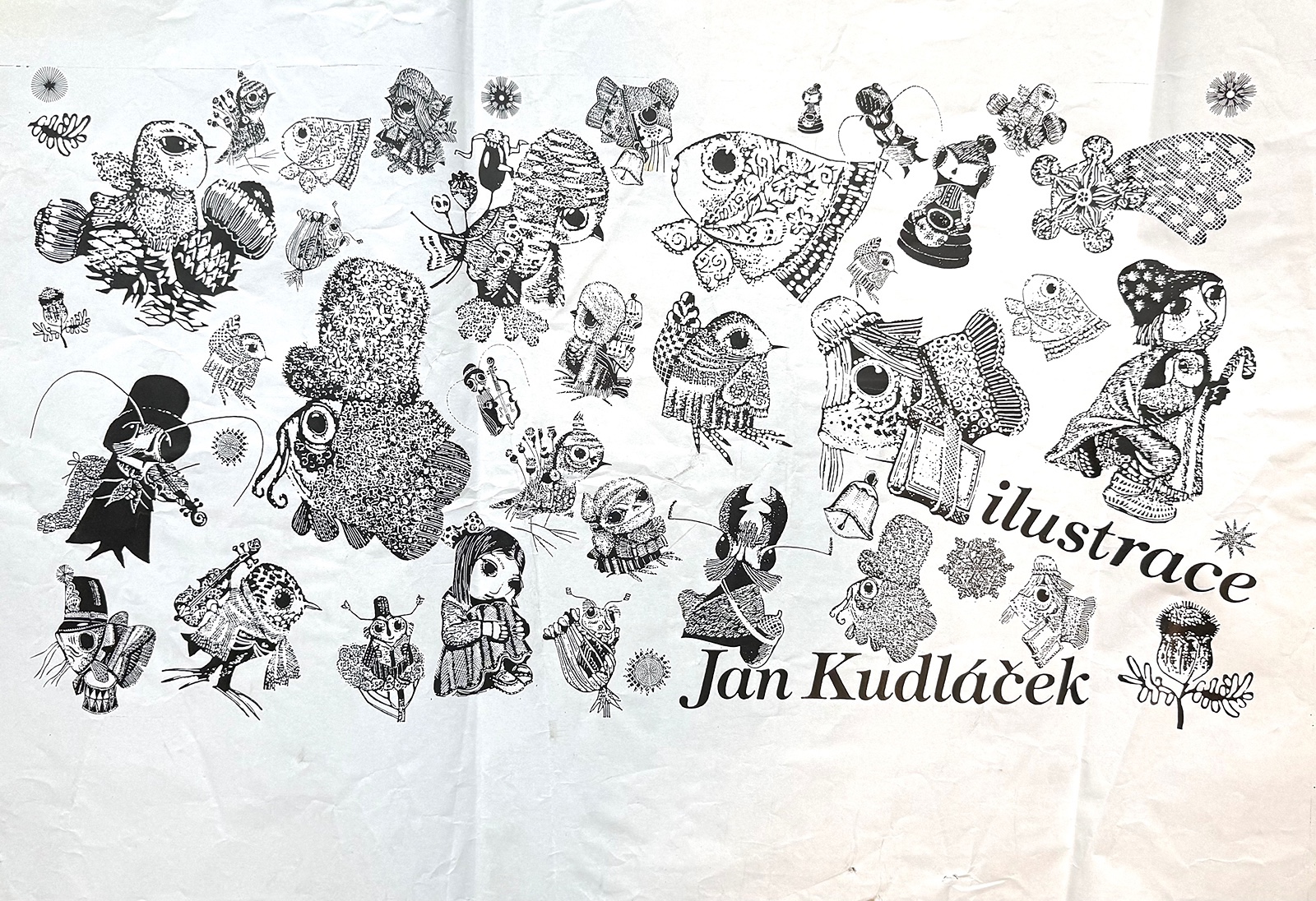 Jan Kudláček (1928 - 2017) - Ilustrace