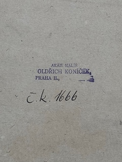Koníček Oldřich (1886 – 1932) - Portrét dítěte