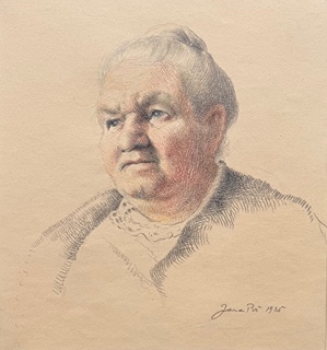 Jaroslav Poš (1894-1970) - Portrét dámy