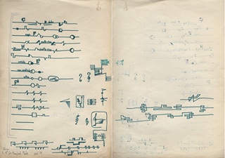 Milan Adamčiak - Skica k M° for Manfred Mohr