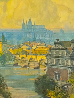 Jaroslav Šetelík, 1881 – 1955 - Pohled na Prahu